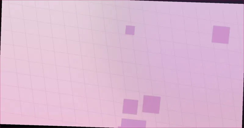 grid pattern representing fixed, scheduled slots next to scattered random outcomes
